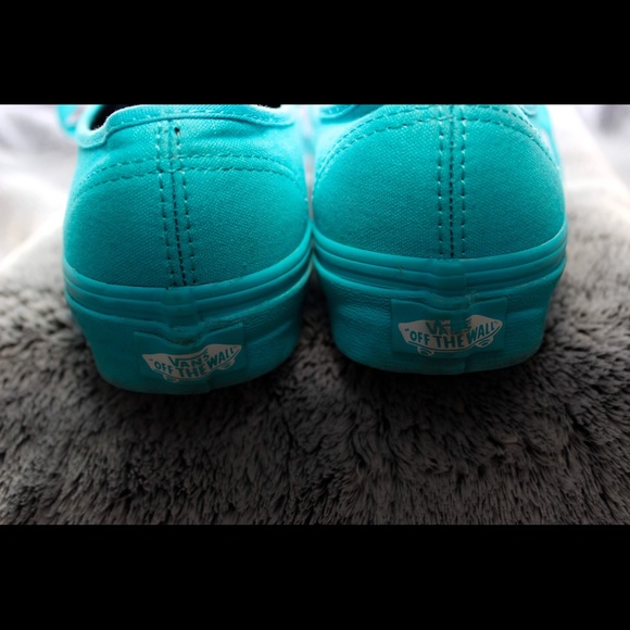 Blue/Turquoise Vans - Picture 5 of 8